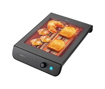 TOSTARDOR PLANO CECOTDC HORIZONTAL TURBO EASYTOAST INOXDARK 900W
