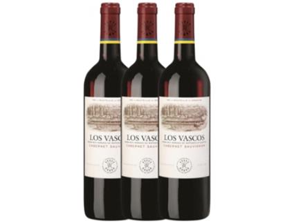 Vinho BARONS DE ROTHSCHILD Barons De Rothschild Los Vascos Cabernet Sauvignon Valle De Colchagua (0.75 L - 3 unidades)
