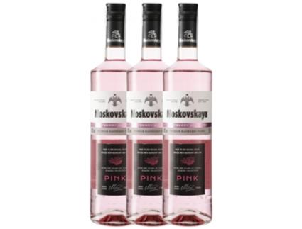 Vodka MOSKOVSKAYA Moskovskaya Pink (0.7 L - 3 unidades)