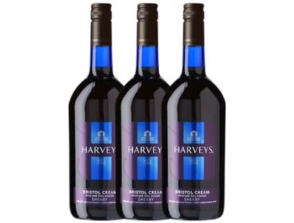 Generoso HARVEY'S Harvey's Bristol Cream Jerez-Xérès-Sherry 1 L (3 unidades)