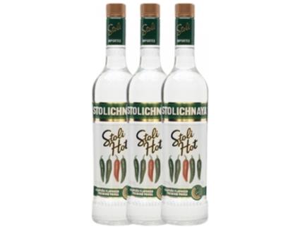 Vodka STOLICHNAYA Stolichnaya Hot (0.7 L - 3 unidades)