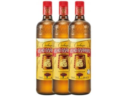 Cachaça VELHO BARREIRO Velho Barreiro (1 L - 3 unidades)