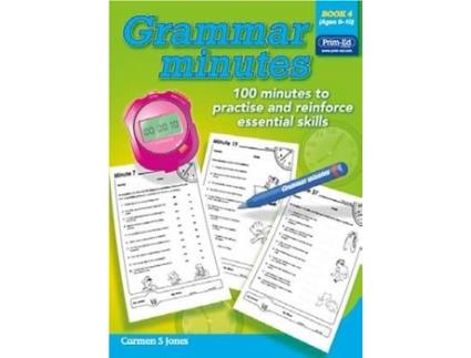 Livro grammar minutes book 4 de ric publications (inglês)