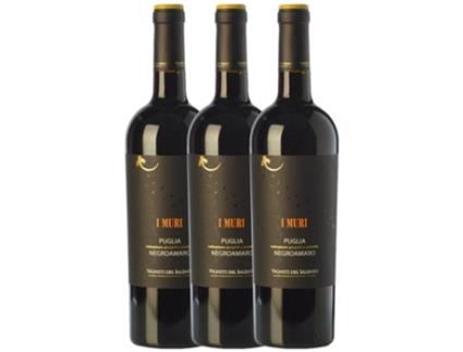 Vinho VIGNETI DEL SALENTO Vigneti Del Salento I Muri Negroamaro Puglia (0.75 L - 3 unidades)