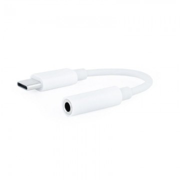 Adaptador USB Tipo C Nanocabo 10.24.1205-W/ USB Tipo C Macho - Jack 3.5 Fêmea