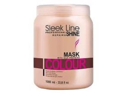 Máscara STAPIZ Elegante Linha de cor com máscara de seda para 1000ml cabelo colorido