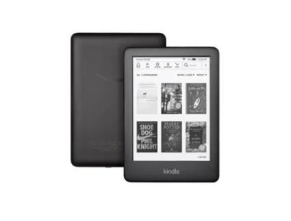 Ebook Reader AMAZON 6'' com Luz Frontal Integrada Wi-Fi 8 Gb (8Gb Preto / Leitor de E-Book + Conjuntos de Estojo)