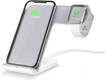 Base de Carregamento Wireless BESTBIRO LRWXCA06378 (Branco)