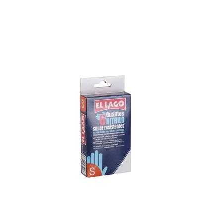 Luvas Nitrilo Azul Pack 6