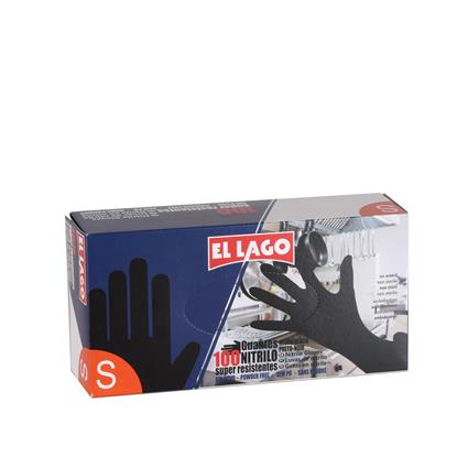 Luvas Nitrilo Preto Pack 100