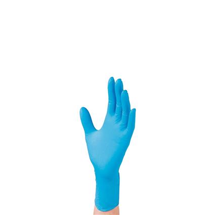Luva Nitrilo Azul Eco Pack 100