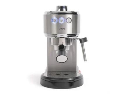 Máquina de Café Automática LIVOO Dod186 15 Bar Cinzento