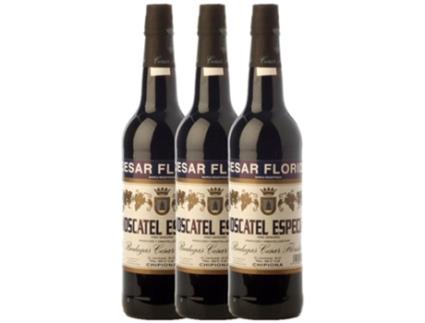 Generoso CÉSAR FLORIDO César Florido Moscatel Especial Mascate de Alexandria Vino de La Tierra de Cádiz 0.7 L (3 unidades)