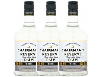 Rum SAINT LUCIA DISTILLERS Saint Lucia Distillers Chairman's White (0.7 L - 3 unidades)