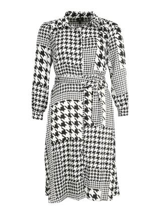 River Island Plus Vestidos camiseiros  preto / branco