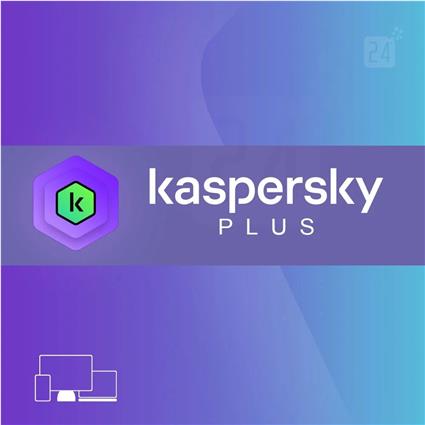 Kaspersky Plus 5 dispositivos / 2 anos