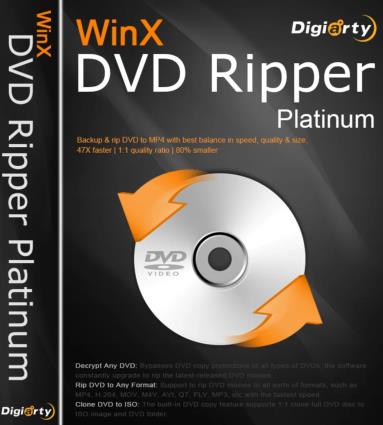 WinX DVD Ripper Platinum Vitalício