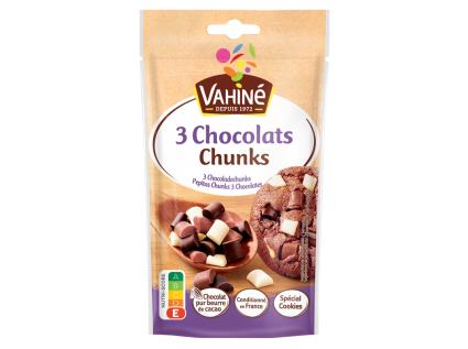 Pepitas Vahiné 3 Chocolates 100g