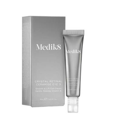 Medik8 - *Crystal Retinal* - Creme antienvelhecimento para os olhos com Retinal e Vitamina A Ceramide Eye 3