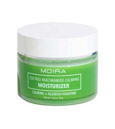 Moira - Creme calmante e antimanchas Moisturizer - Niacinamida e tea tree
