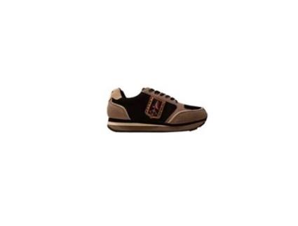 Ténis AERONAUTICA MILITARE Couro Natural Homem (43 - Preto)