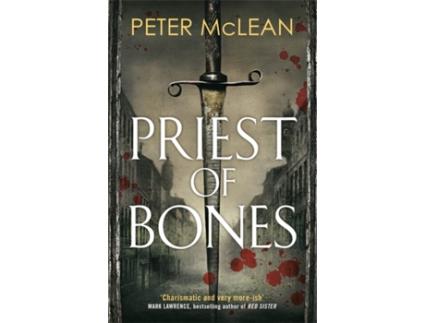 Livro priest of bones de peter mclean (inglês)