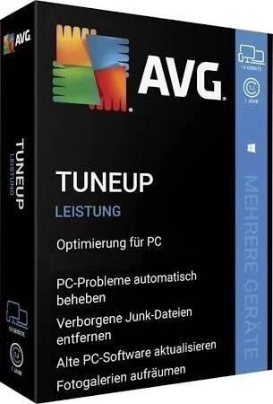 AVG TuneUp 3 dispositivos / 2 anos