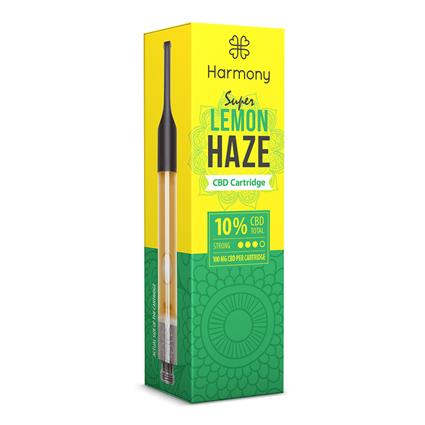 Caneta CBD - Super Lemon Haze Cartridge - 100 mg CBD, 1 ml - Harmony