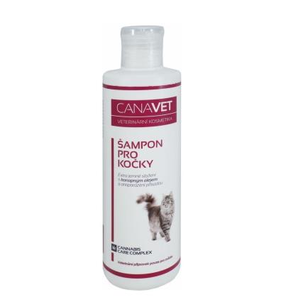 Shampoo para Gatos Antiparasitário 250ml - Canavet