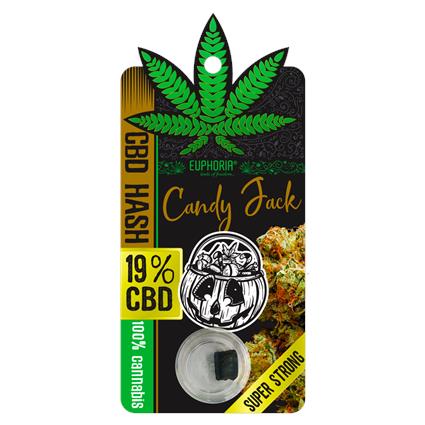 CBD Hash 19% Candy Jack 1g - Euphoria