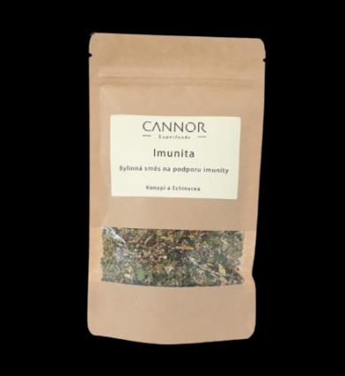 Mistura de Ervas Para Apoiar a Imunidade - Cânhamo e Echinacea, 50g - Cannor