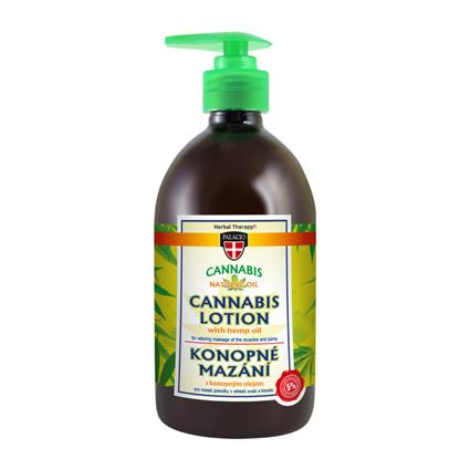 Gel de Massagem com Doseador 500ml CANNABIS - Palácio