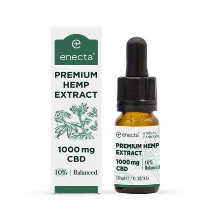 Óleo CBD 10%, 1000 mg, 10 ml - Enecta