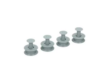 4 Rodas para Cesto Superior WHIRLPOOL 481252888113