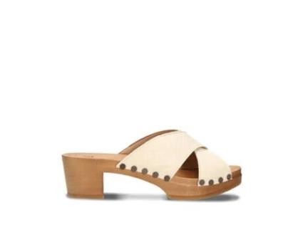 Sandálias NAE VEGAN SHOES Daphne Pinatex Mulher (39 - Bege)