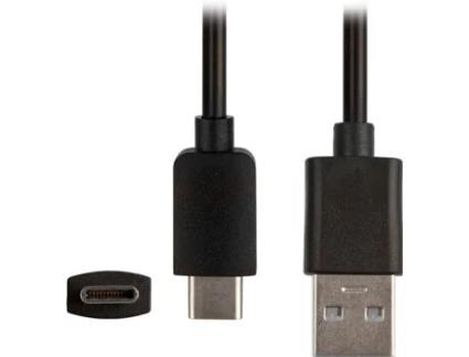 Cabo REYTID Premium USB-5-14 (USB - USB-C - Preto)