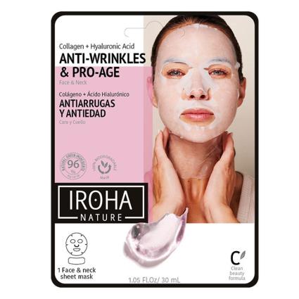 Máscara Revitalizante Anti-idade Cotton Face & Neck 