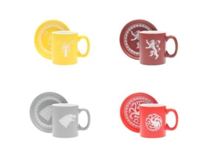 Caneca  espresso emblemas Game of Thrones