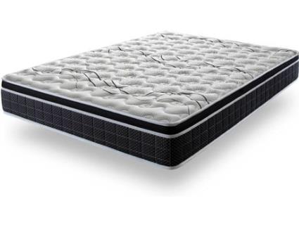 Colchão  Memory Carbono HR 24 (100x200x24cm - Viscoelástico HR)