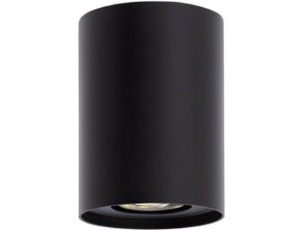 Luz de Teto LED Ledkia Preto 50 W (Ø80x110 mm) (Ø 80 x 110 mm)