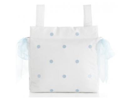 Mala com Trocador   Romantic Branco e Azul
