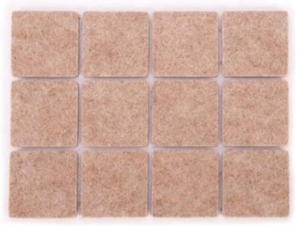 Protetores adesivos p/ móveis  Presto 30 x 30 mm (24un)