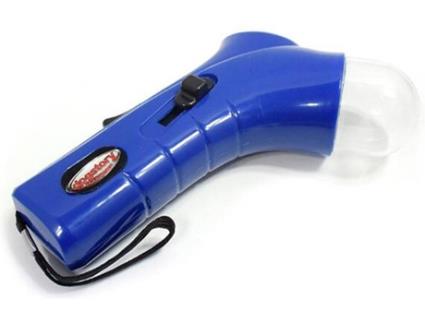 Lançador de Comida para Cães e Gatos  Interativo (Azul - 19cmx11cm - Plástico)