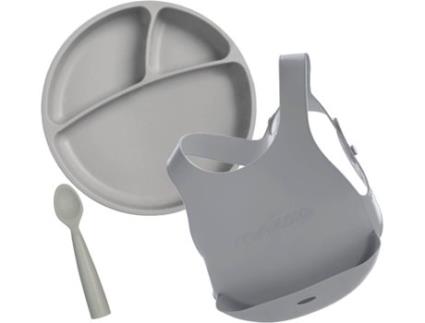 Conjunto de Refeição  Cinza