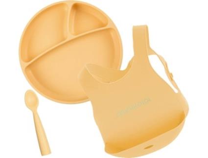 Conjunto de Refeição  Amarelo