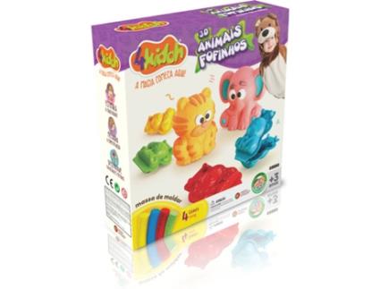 Plasticina   Animais Incriveis (Idade Mínima: 3 Anos - 22x6x22)