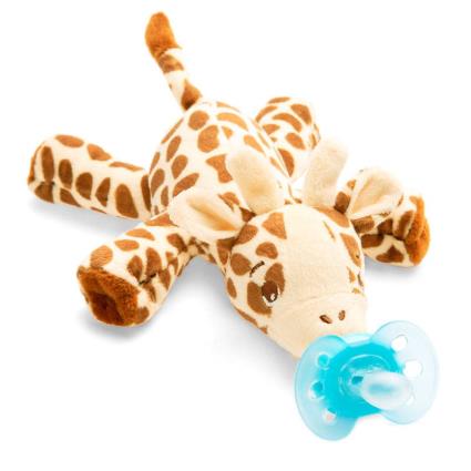 Chupeta  AVENT Girafa + Ultra Soft (0-6 m - Azul)