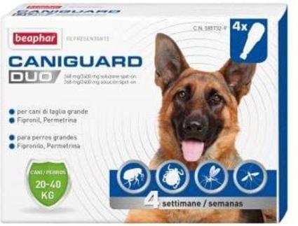 Pipeta Desparasitante  Caniguard Duo - Cães de Raça Grande