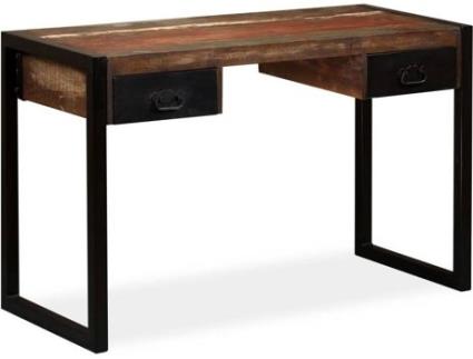 Secretária  2 Gavetas (120x50x76cm - Madeira Maciça)