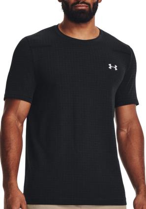 T-shirt Under Armour UA Seamless Grid SS-BLK